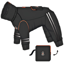 DEKI Gooeez GZ1147 On-The-Go Fullbody Suit GRY/ORG 2XL