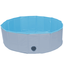 DEKI Gooeez GZ1073 CoolTek Pet Pool Foldable 47" GRY/BLUE