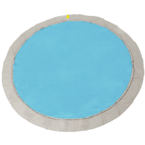 DEKI Gooeez GZ1072 CoolTek Pet Pool Splash&Spray 59" GRY/BLU