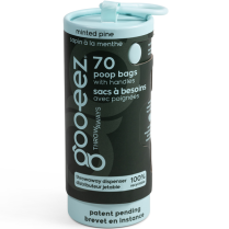 DEKI Gooeez GZ3019 Poop Bag 70ct w Dispenser Minted Pine