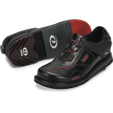 SST 6 HYBRID BOA BLACK/RED WIDE