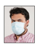 Safco Masks Supergrade Secure Sensitive Level 3 BLUE 50/Box
