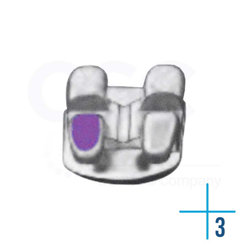.022 Lower Right Cuspid without Hook Roth Sinterline - OSC