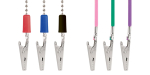 Safco Bib Clips Silicone Blue 3/Package