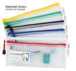 Quantum SmileCase 4 x10 Assorted Colour Zippers 288/Case
