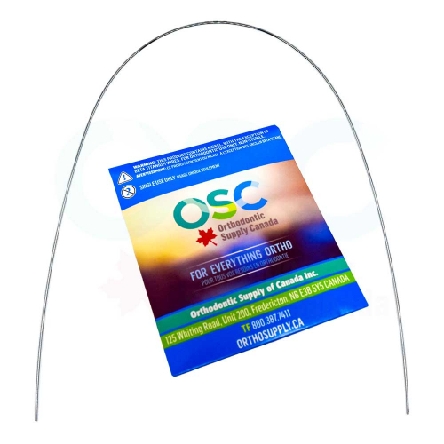 Lower Stainless Steel Truform Single Arch Wire - OSC