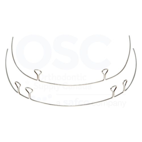 .016 x .022 Stainless Steel 2 Looped 34mm (10) - OSC