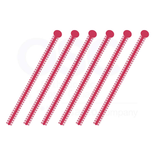 Red Long Stick Elast-O-Ties - OSC