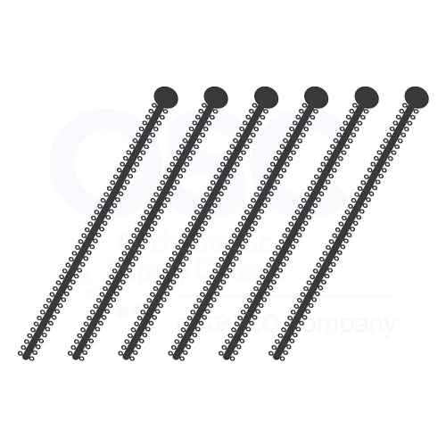 Black Long Stick Elast-O-Ties - OSC