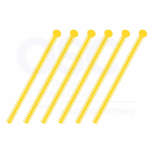 Yellow Long Stick Elast-O-Ties - OSC
