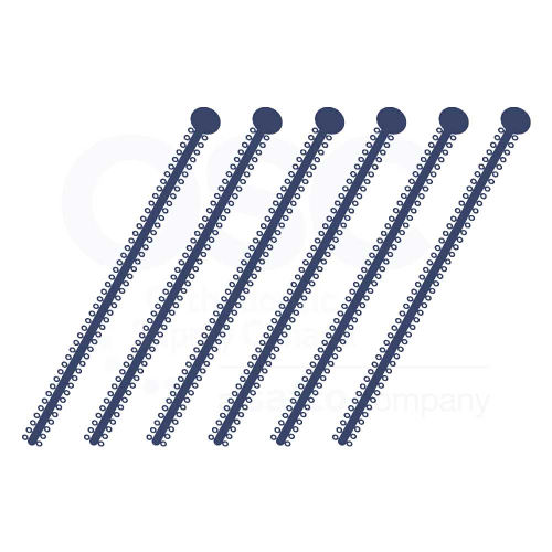 Midnight Blue Long Stick Elast-O-Ties - OSC