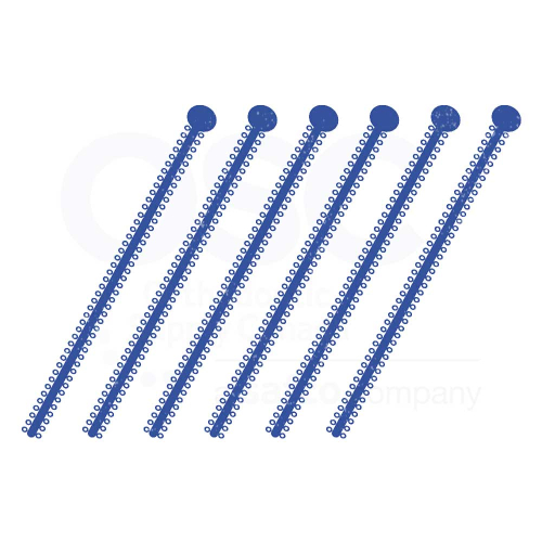 Sparkle Blue Long Stick Elast-O-Ties - OSC