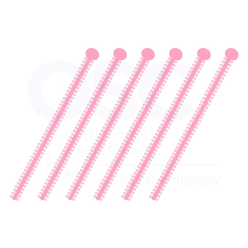  Baby Pink Long Stick Elast-O-Ties - OSC