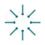 Teal Patient Stick Elast-O-Ties