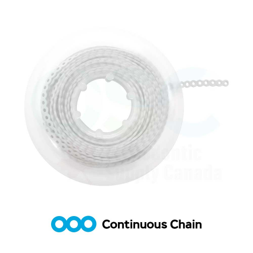  White Continuous Chain (15 ft/SP - OSC