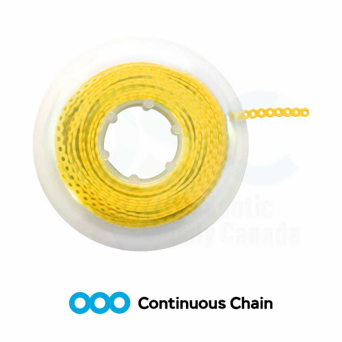  Yellow Continuous Chain (15 ft/SP) - OSC