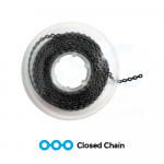 Black Closed Chain (15 foot/Spool)