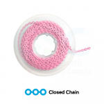 Baby Pink Closed Chain (15 ft/SP)