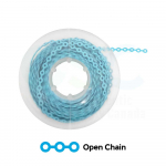 Baby Blue Open Chain (15 foot/Spool)