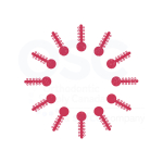 Sparkle Red Ten Ties