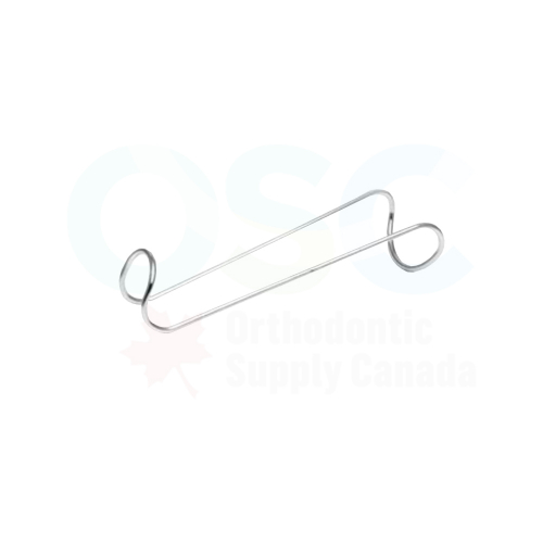 SS Double Ended Wire Cheek Retractors (Curved) (2/PK) - OSC