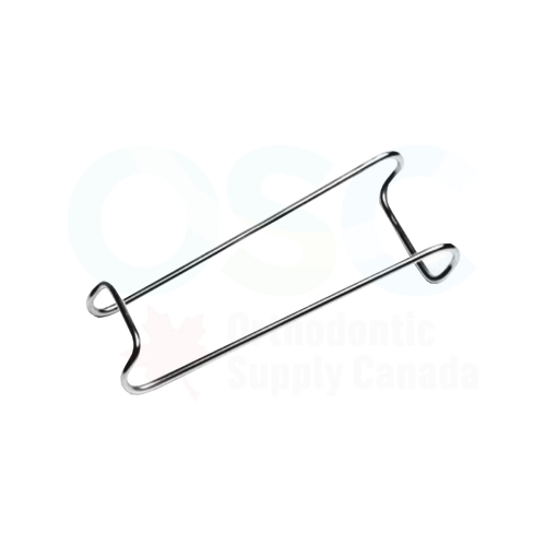 SS Double Ended Wire Cheek Retractors (Flat) (2/PK) - OSC