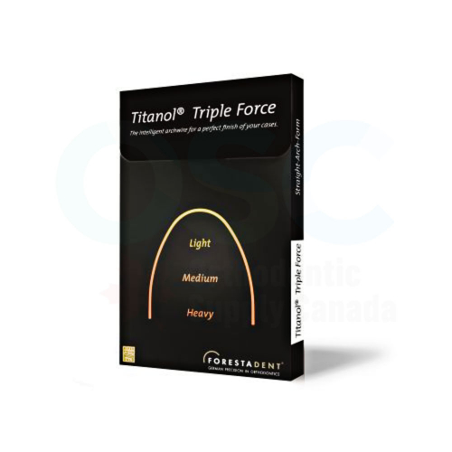 .016 x .022 Upper Titanol Triple Force (10/Pack) - OSC