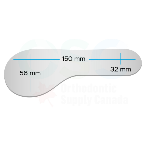 Flat SS Intra-Oral Photography Mirror Buccal Child - OSC