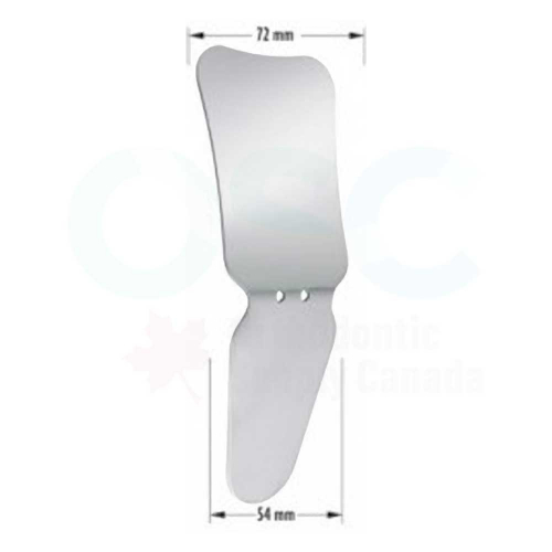 #6 Angled SS Intra-Oral Photo Mirror Occlusal/Buccal Adult - OSC