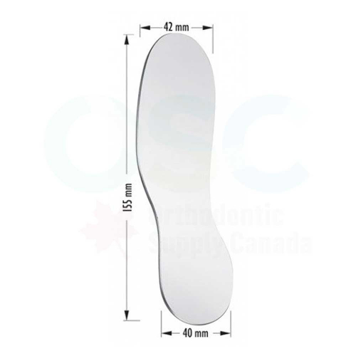 Glass Intra-Oral Photography Mirror Lingual Large - OSC