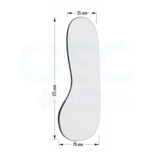 Glass Intra-Oral Photography Mirror Buccal Large - OSC
