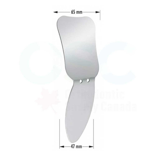 #7 Angled SS Inta-Oral Photo Mirror Occlusal/Buccal Adult - OSC