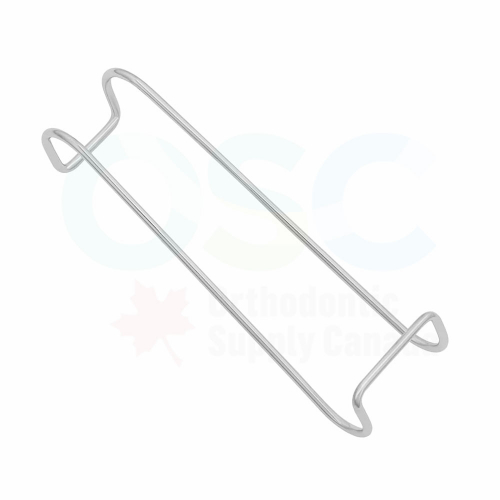  Stainless Steel Wire Cheek Retractor Short/Curved (1 Pair) - OSC