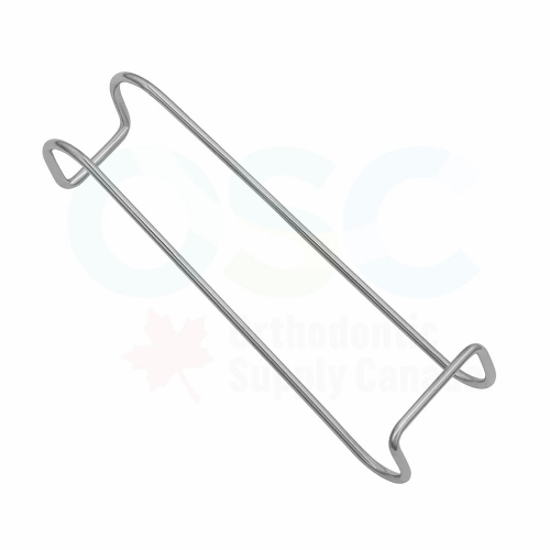 Double Ended SS Wire Cheek Retractor Long/Flat (1 Pair) - OSC
