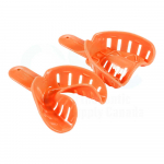 X-Small Orange Disposable Impression Trays (50/Pack)