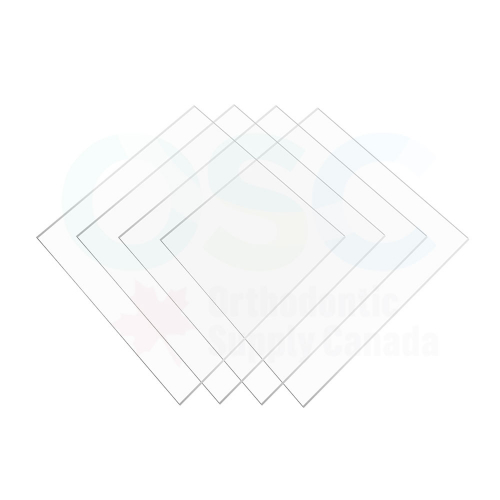 Eva Duplication/Bleaching Tray 1mm 5x5 Square Clear (25/Box) - OSC