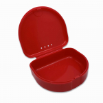 Red Slim Line Retainer Case (12/Pack)