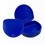 Dark Blue Slim Line Retainer Case (120/Pack)