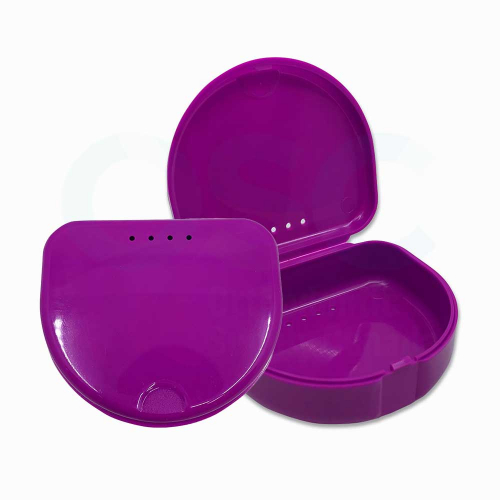 New Age Purple (neon) Slim Line Retainer Case (120/Pack) - OSC