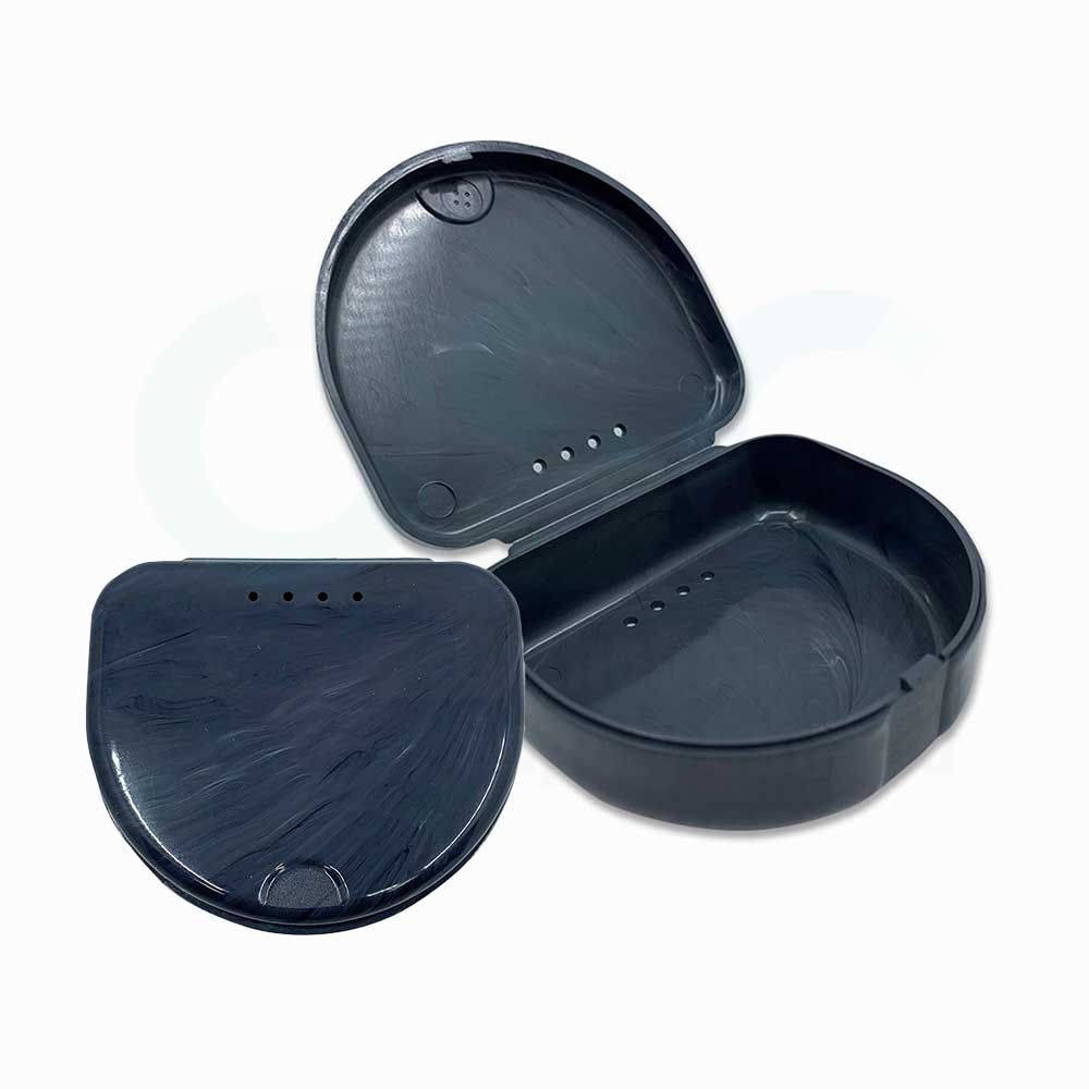 thumbnail image 2 of Aazon.co: Orthodontic Outhguard Case Dental Retainer Case-Black... 2 of 10