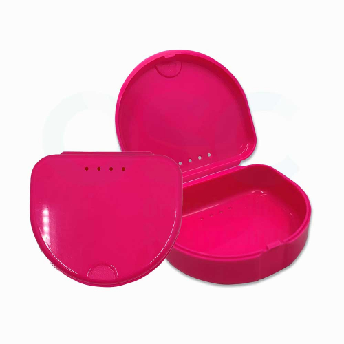 New Age Pink (NEON) Slim Line Retainer Case (120/Pack) - OSC