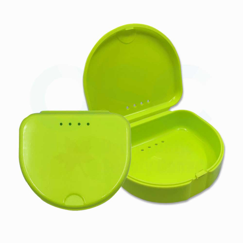 New Age Lime (neon) Slim Line Retainer Case (120/Pack) - OSC