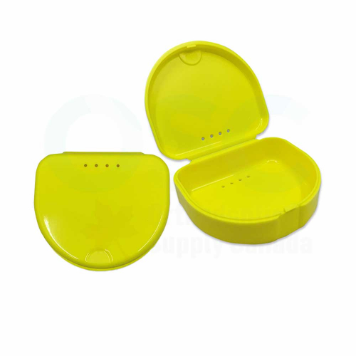 Yellow Slim Line Retainer Case (120/Pack) - OSC