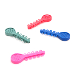 Assorted Colours Ten Ties (Latex-Free) (1000/Bag)