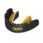 OPRO Self-Fit Gold Braces Black/Gold