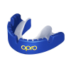 OPRO Self-Fit Gold Braces Dark Blue/Pearl