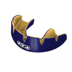 OPRO Instant Custom Fit - Braces Dark Blue/Gold
