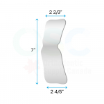 SS Single Sided Wide Adult/Child Occlusal Mirror (#4)