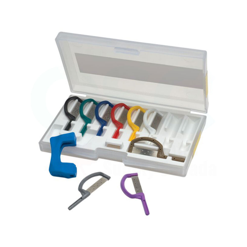 SPACEFILE IPR System Asst Pack Left Sided (1Grip/9 Files) - Orthodontic Supply of Canada Inc.