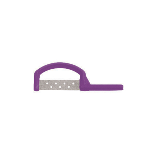 SPACEFILE IPR Double Sided Finishing/Purple (1 Grip/8 Files) - Orthodontic Supply of Canada Inc.